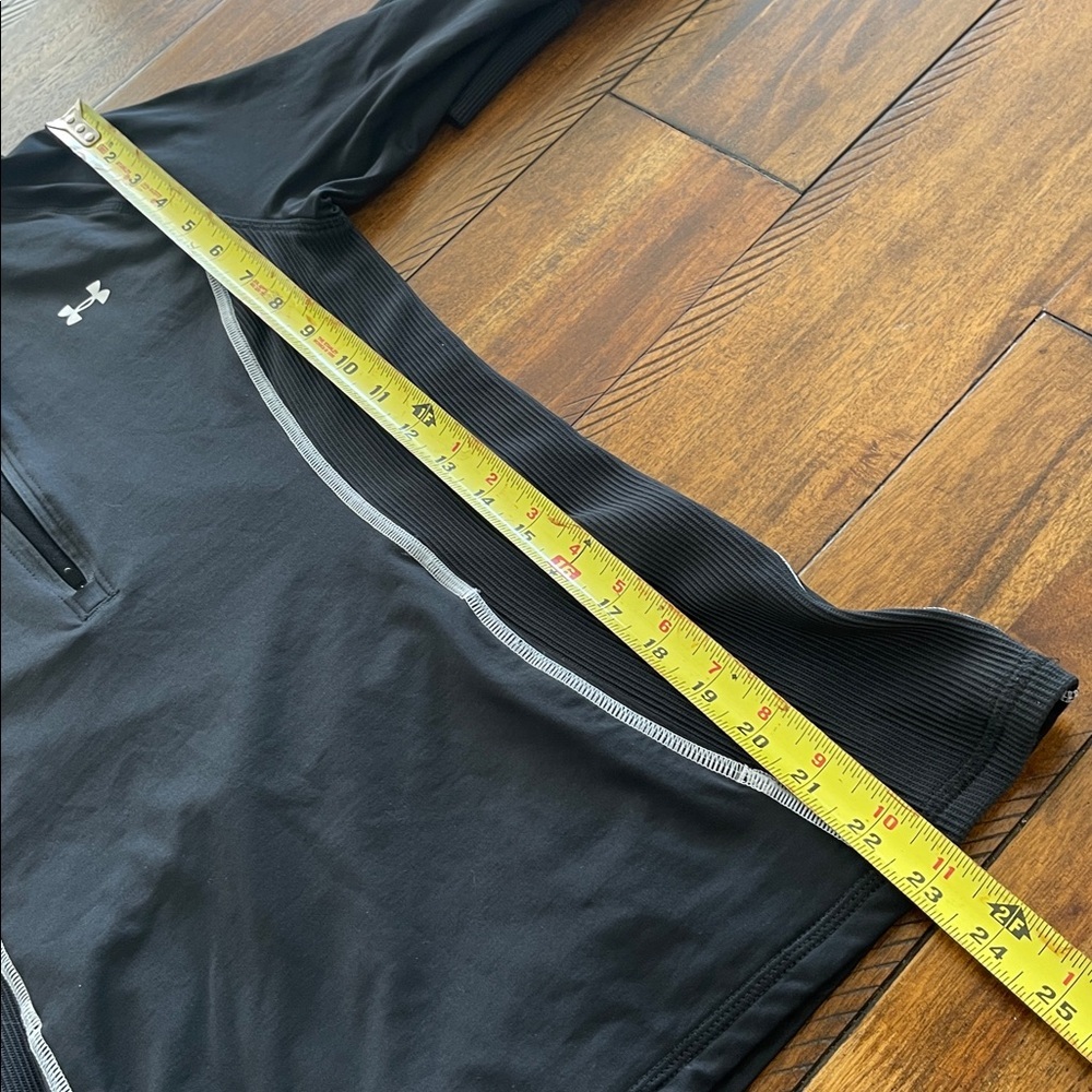 Under Armour Train All Weather 1/2 Zip Black long sleeve pullover sweatshirt XS - Picture 7 of 11